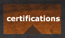 Certifications